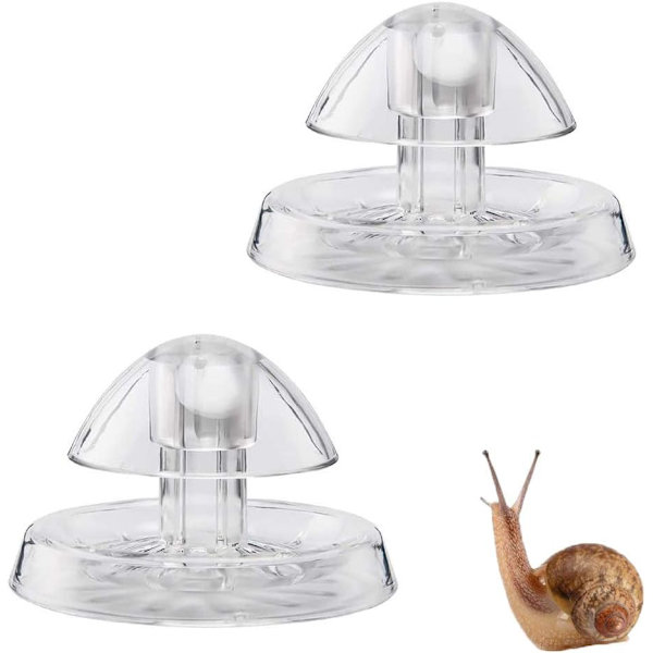 2 st snigel fällor, akvariefällor, plast snigel fällor, plast
