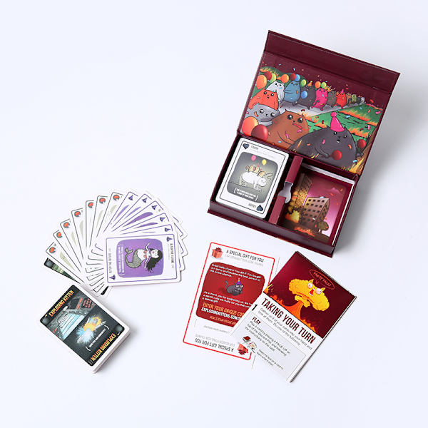 Music Cat EXPLODING KITTENS Samlekort Brettspill Kort Voksen