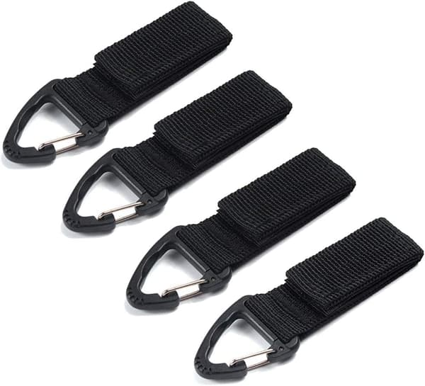 4-pack Multifunktionella Klätterspännen för Utomhus, Taktisk Lås