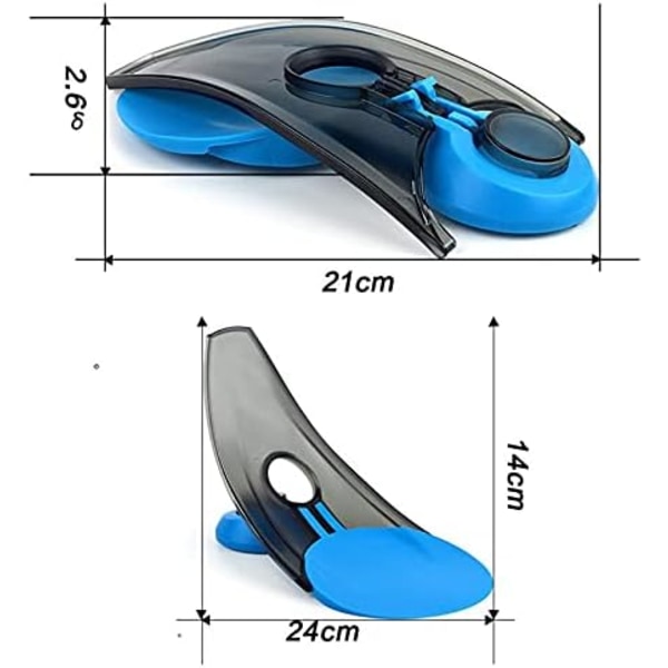 Golf Putting Treningstilbehør 2 i 1, Forbedre Puttingen Din, Golf