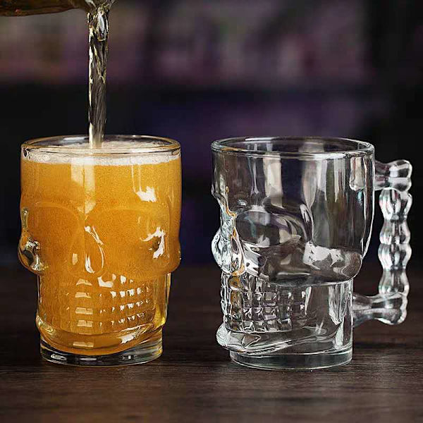 Glasölsmuggar i nordisk stil (530 ml) 2 stycken