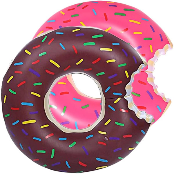 1 stk Børne Donut Pool Float Legetøj Donut Pool Float Donut Svømning