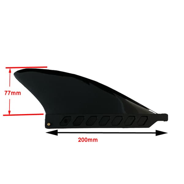 1 kpl Surffila Soft Rubber Big Tail -ohjain Melalaudan Peräevä
