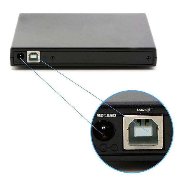 Plastik Ekstern Pc Cd-skriver Usb-interface Indendørs Dvd-drev Noi