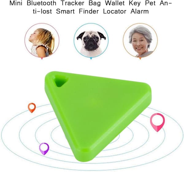 Mini Bluetooth Tracker Anti-Lost Smart Finder Locator Alarm Nøgle
