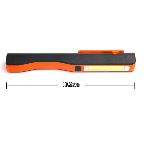1 stk COB batteridrevet arbeidslys med magnetisk tilgangsly