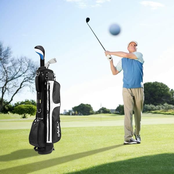 Golf Mixed Club Rescue Hodetrekk med nummererte koder (Blå, 22*9CM)