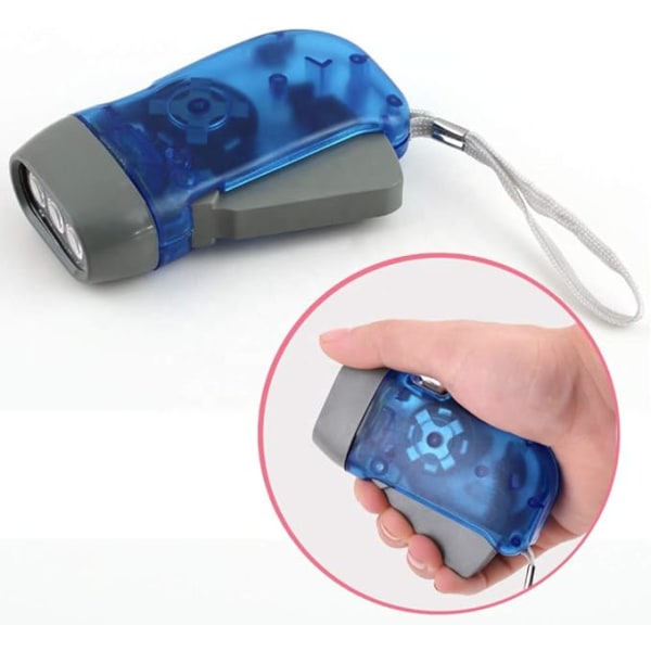 Generator LED-ficklampa - Slumpmässig färg