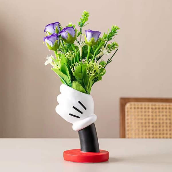 Søt musevase/sminkepenneholder