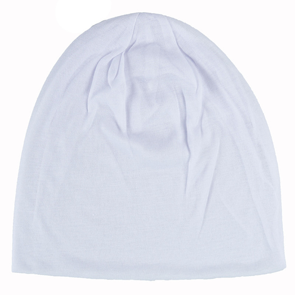 Letvægts Jersey Beanie, til Mænd og Kvinder, Blød Bomulds Beanie