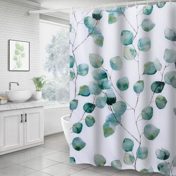 Shower Curtain 72 x 72 Inch, Mildew Proof and Waterproof, Shower