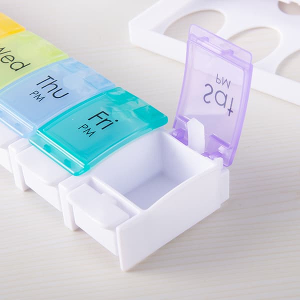 1-pack Veckovis Medicinlåda/Påminnelse för Mediciner