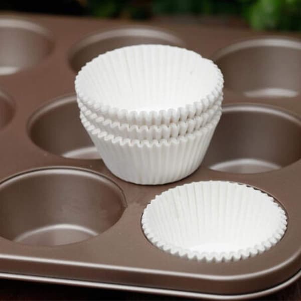 500 stk. Cupcakeforme, Cupcakepapir, Engangs Papirkopper