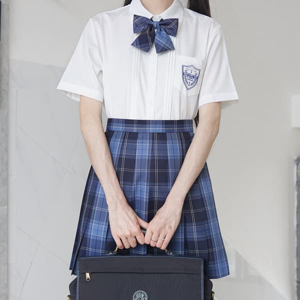 Uniform Topp med Korte Ermer