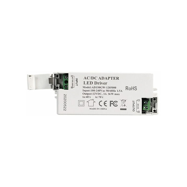 LED-transformator 48W drivrutin 12V