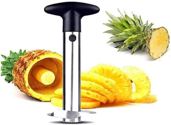 430 Ananas Skreller, 1 stk Ananas Skreller, Rustfritt Stål