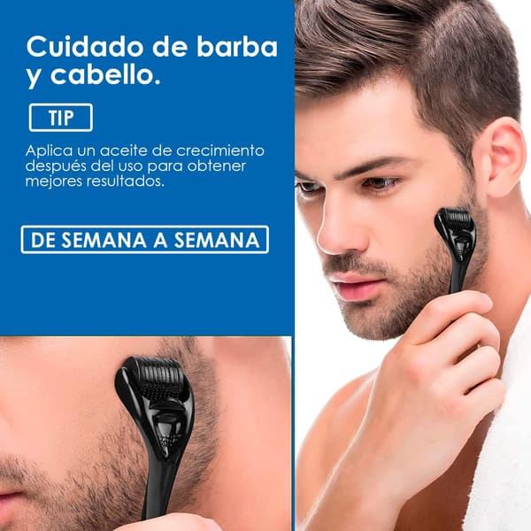 Titanium Ansigtsrulle til Hudpleje 0.3mm