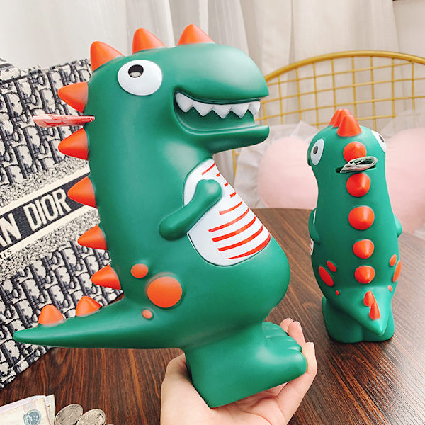 Barnens Spargris Original Dinosaur Pengabox för Flickor och Pojkar