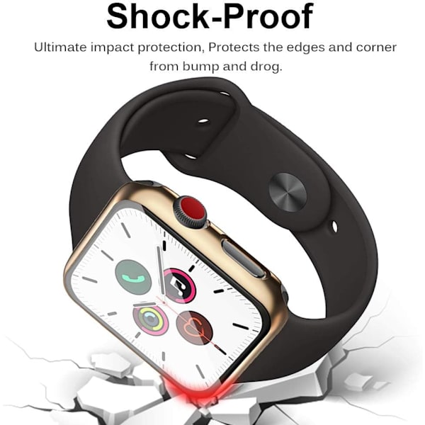 2 stycken kompatibla med Apple Watch Series 1/2/3 42mm skal,