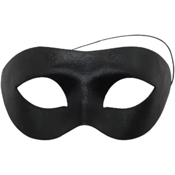 Sort maskerademaske, Halloween maskerade masker, sort mardi