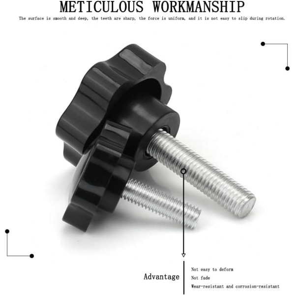 M5*10Mm-M5 Maskinskruer, Vingmuttere, Jernvarebeslag,