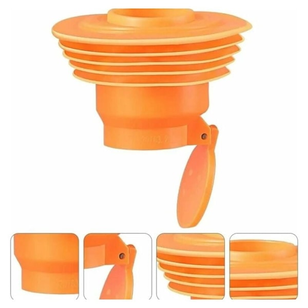 Drain Anti-Backflow Silicone Anti-Odor Drain Siphon Sewer Pipe Se