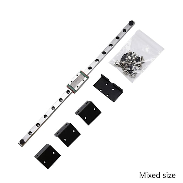 För Ender3 Uppgradering - X-axel Linjär Rail Mgn9h 315mm Linjär Guide Med Bakplan