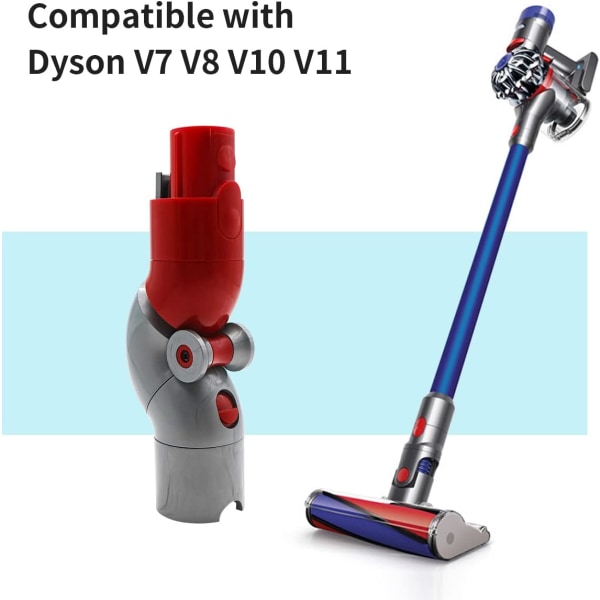 Bunnadapter for Dyson V7 V8 V10 V11 Hurtigutløsning Multivinkel