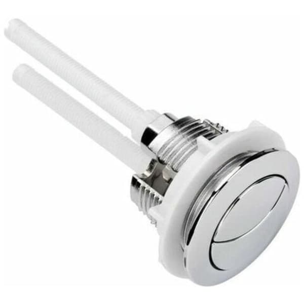 1 pak toiletskylleknap, 38mm dobbeltskylleknap, toilet