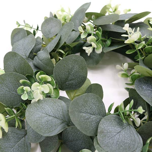 25cm Kunstig Eucalyptus Krans Sommerkrans Kunstig