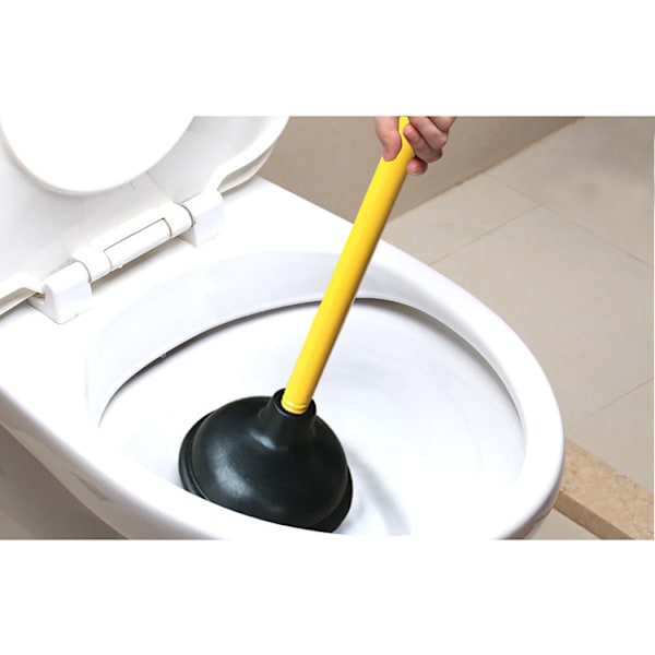 Gummibelagte toiletpropper til badeværelser, vaske og tilstoppede afløb