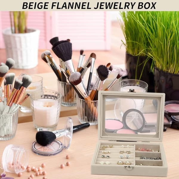 1 st Smyckesställ för Ring Örhänge Halsband Smyckesdisplay