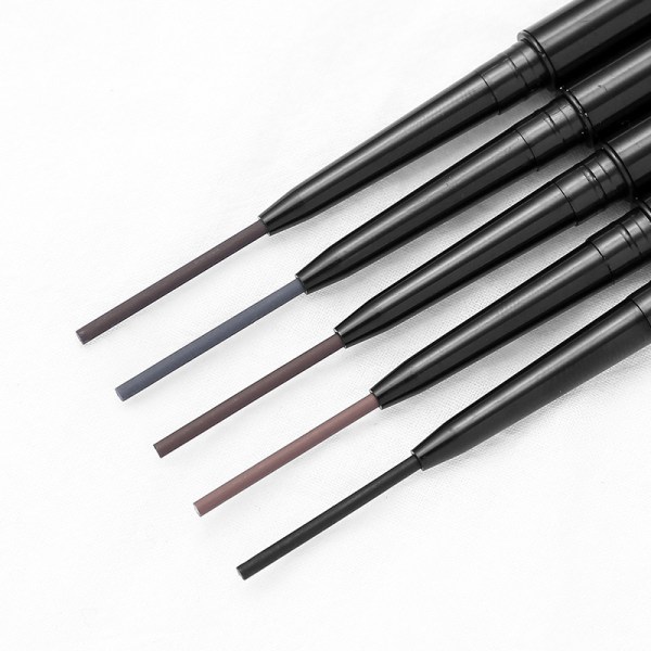 (kaffe)Cafe Eyebrow Pencil Dobbel Ended Precision Waterproof