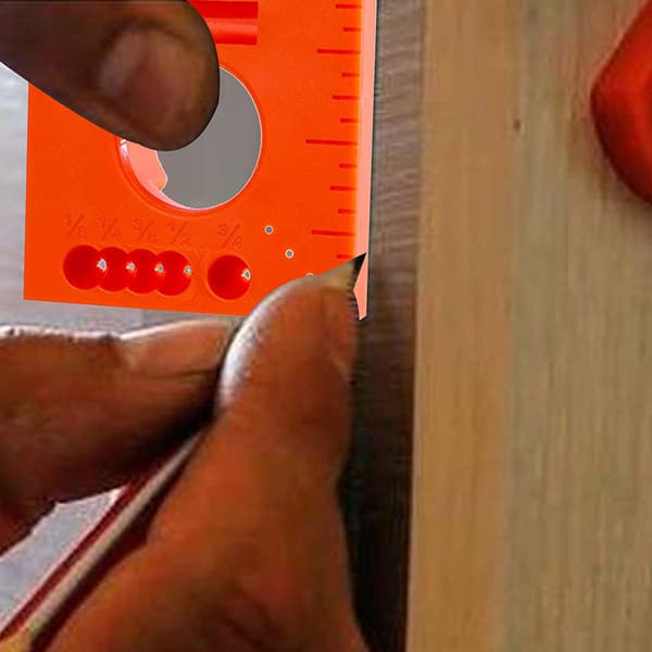 1 Stykke Mini Bærbar Målerlinjal Bærbar Dekorasjon