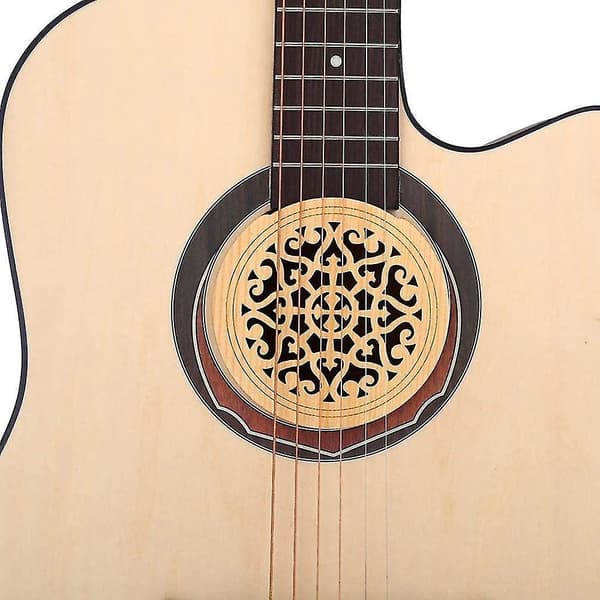 Guitar Træ Soundhole Sound Hole Cover Block Feedback Buffer Sp