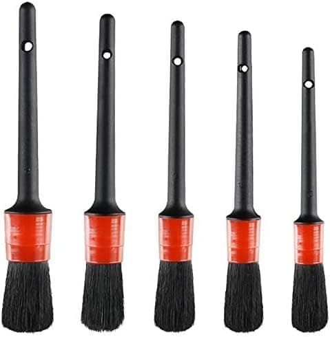 Detaljeringsborste (5-pack), Autodetaljeringsborste Set Perfekt för