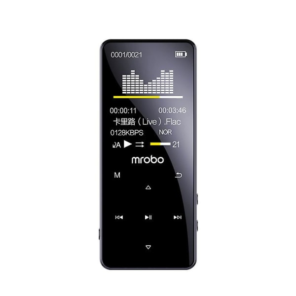 Kannettava Mini Walkman Bluetooth Touch Key Mp4 Kortti Opiskelijasoitin 8gb