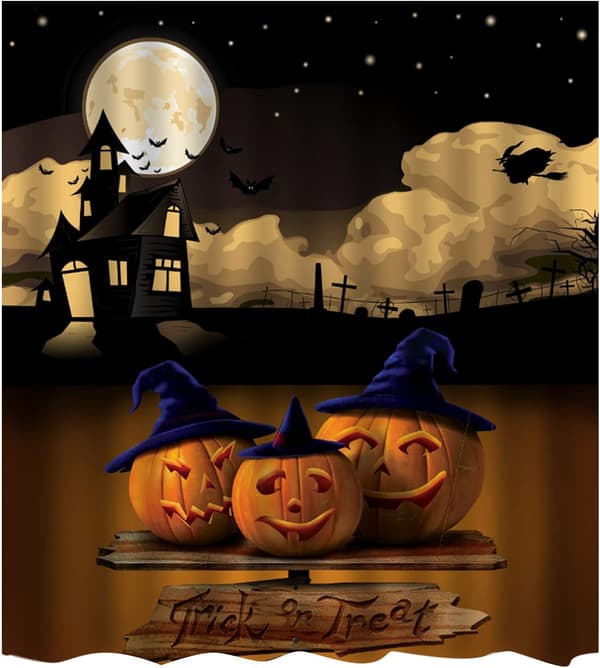 Halloween Dusjforheng Høst Dusjforheng, Rustikk