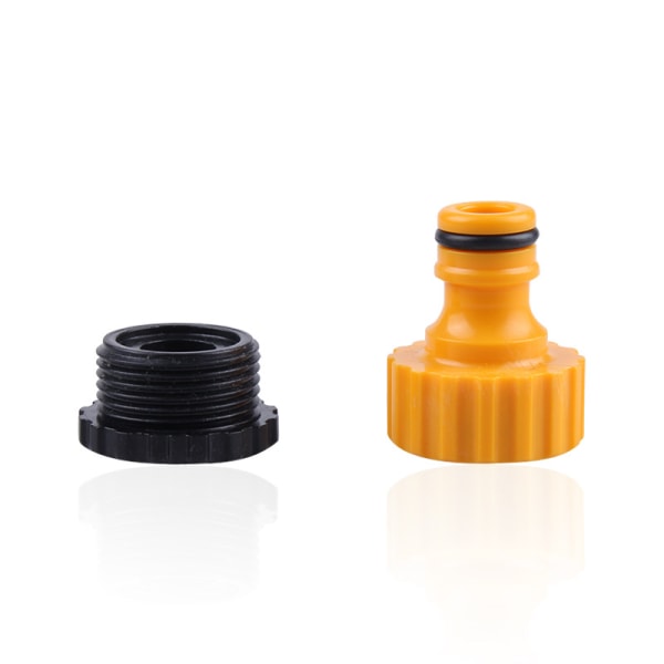 Plast 3/4\" og 1/2\" BSP 2-i-1 Gjengede Kranmunnstykke Vannkran