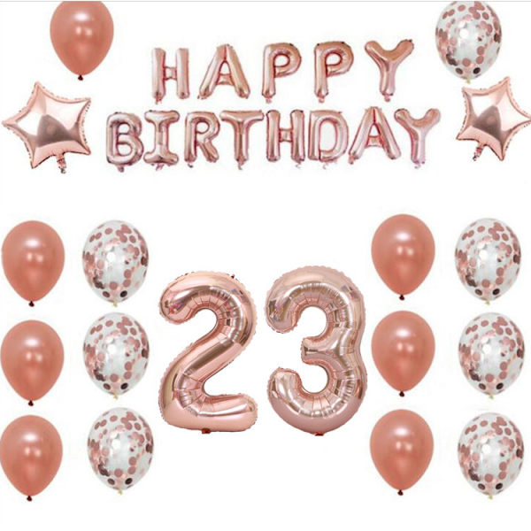 23-årsdag Ballonger, 23-årsdag Ballonger, 23-årsdag