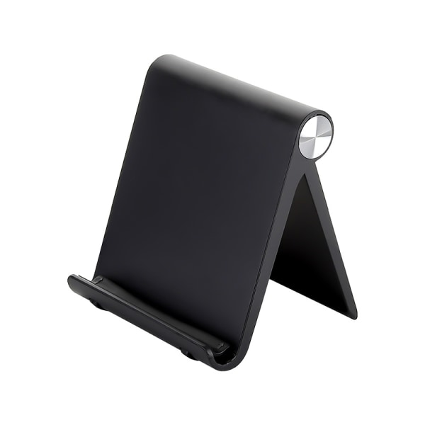 (Svart) Vikbar mobiltelefon bordsställ Tablett Easy Stand Cell
