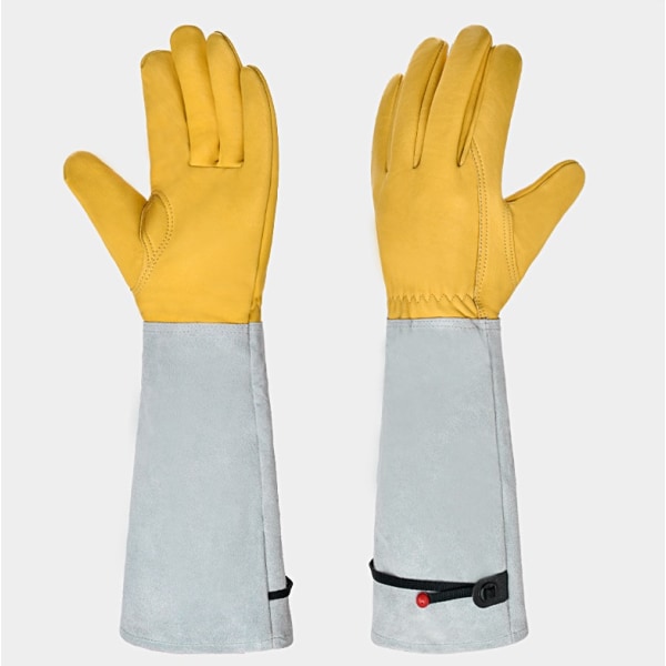 størrelse MGGardening Gloves Dame/Herre Hagehansker i skinn -