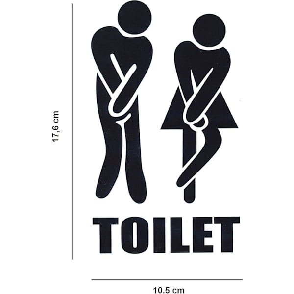 Top Stickers Hauskat wc-tarrat - Persoonalista sisustustasi!