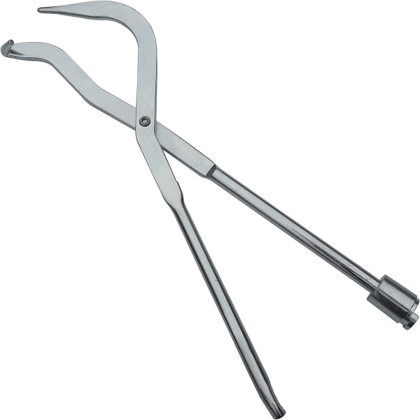 En auto reparation tromlebremse fjeder caliper, fjeder demontering