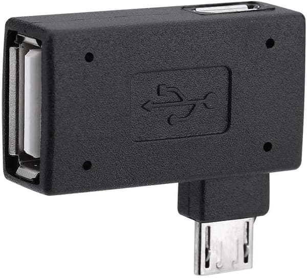 Venstre/Højre Vinkel Micro USB 2.0 Han 90 Grader USB Han til Micro