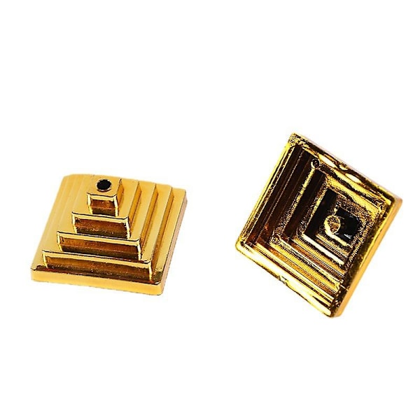 10pcssquare-Guld Base-Premium Flag Base