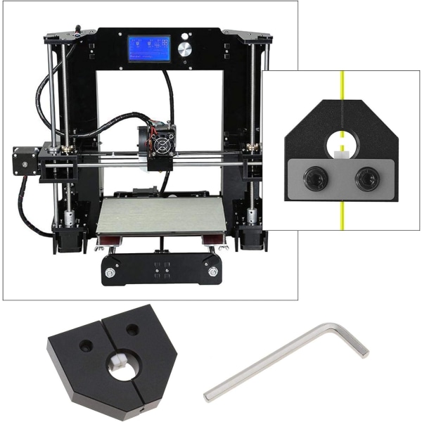 1 stk 1,75 mm PLA Filament Forbruksvarer Sveisekontakt Aluminium