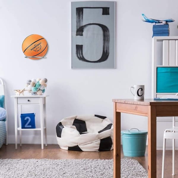 2-pack Bollförvaringsställ Bollställ Väggmonterat Basketbollställ