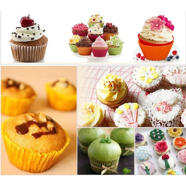 500 stk Muffinsformer, Muffinspapir, Engangspapirkopper