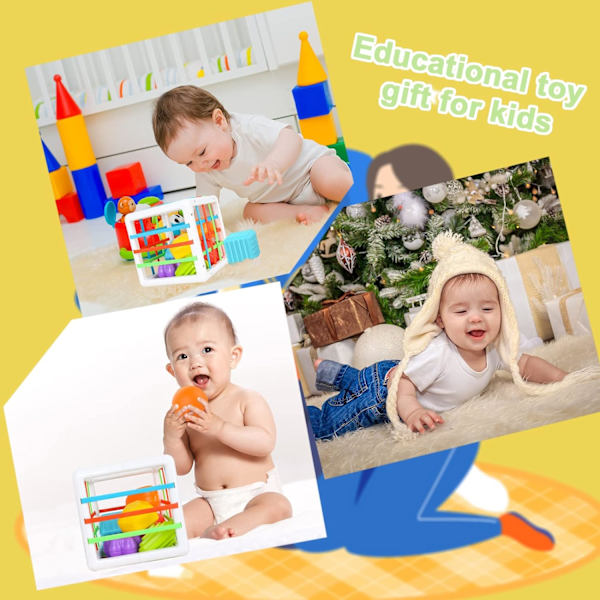 Babylegetøj 1 2 År Gammel, Baby FormSorter, Baby Spil,